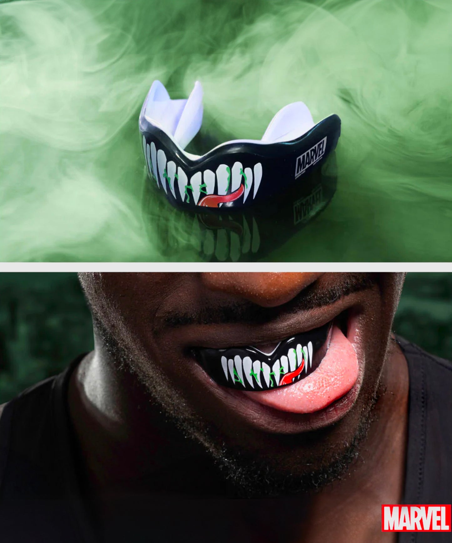 Safejawz Marvel - Venom Zahnschutz - Schwarz