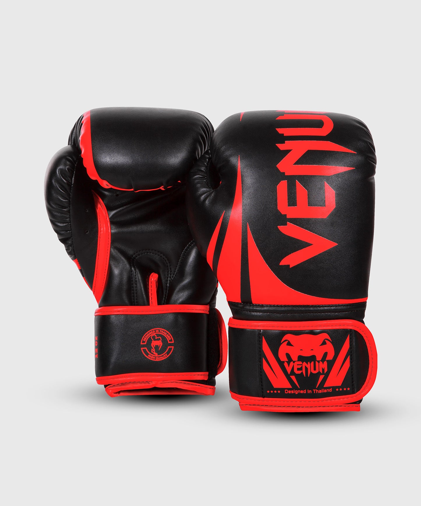 Guantes de Boxeo Venum Challenger 2.0 - Negro/Rojo - Exclusividad