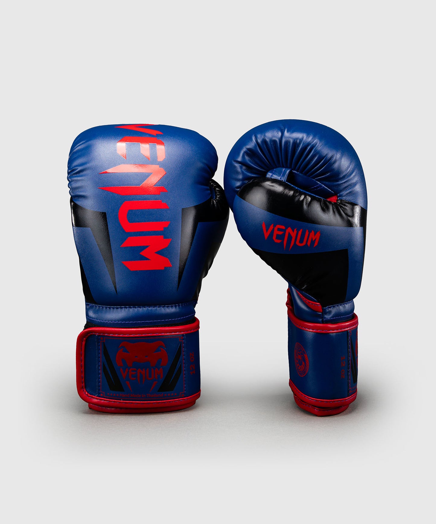 Venum Elite Guantes de Boxeo - Azul Oscuro/Rojo