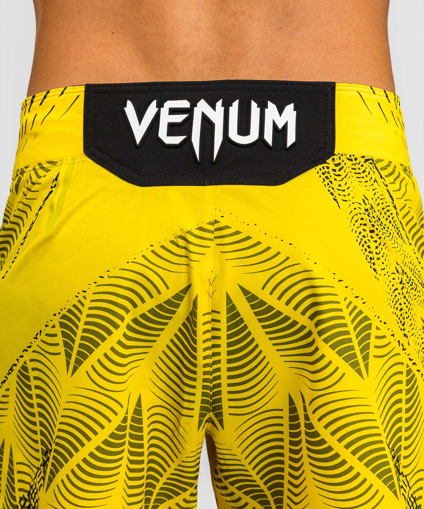 Men's UFC Zenith by Venum Yellow Authentic Fight Night Short Fit Fight Short
