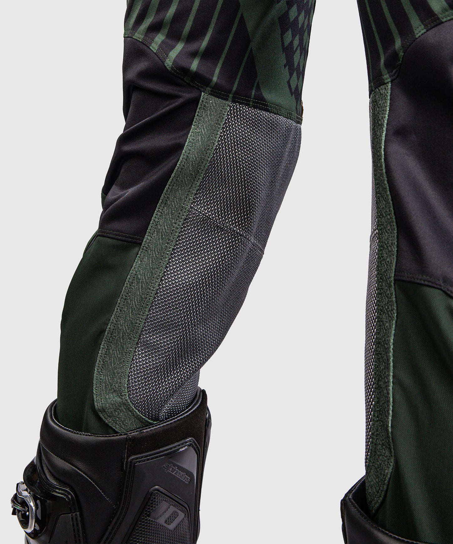 Venum MX Challenger Pantaloni da Motocross - Nero/Verde/Oro