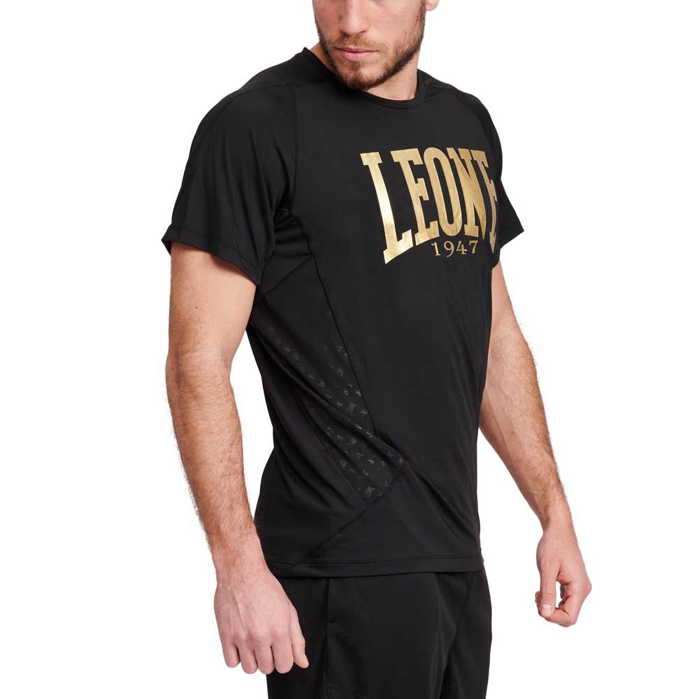 T-shirt Leone DNA - Noir/Or