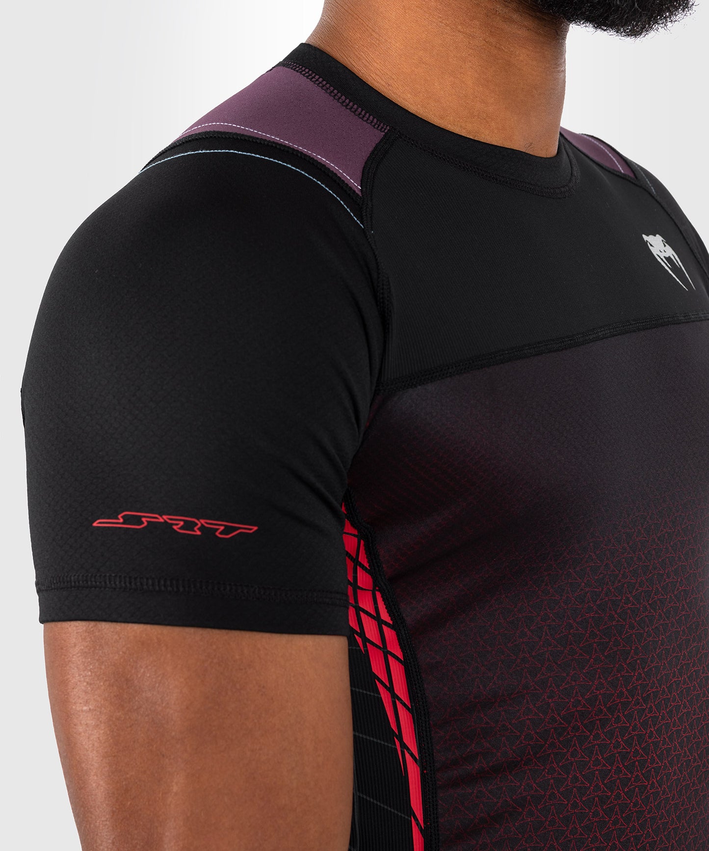 Venum x Dodge Banshee Kurzärmeliger Rashguard für Männer - Schwarz