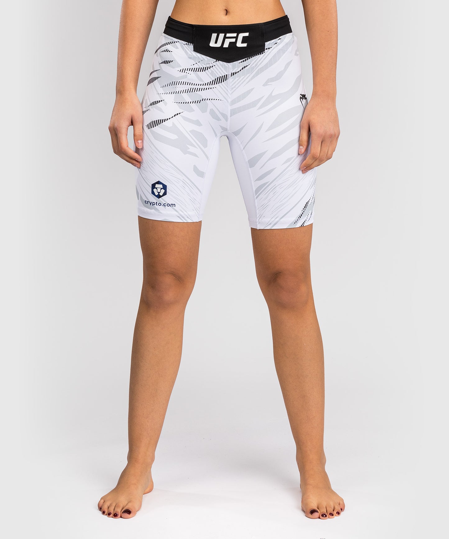 UFC Fusion by Venum Authentic Fight Night Damen Vale Tudo Short - Long Fit - Weiß