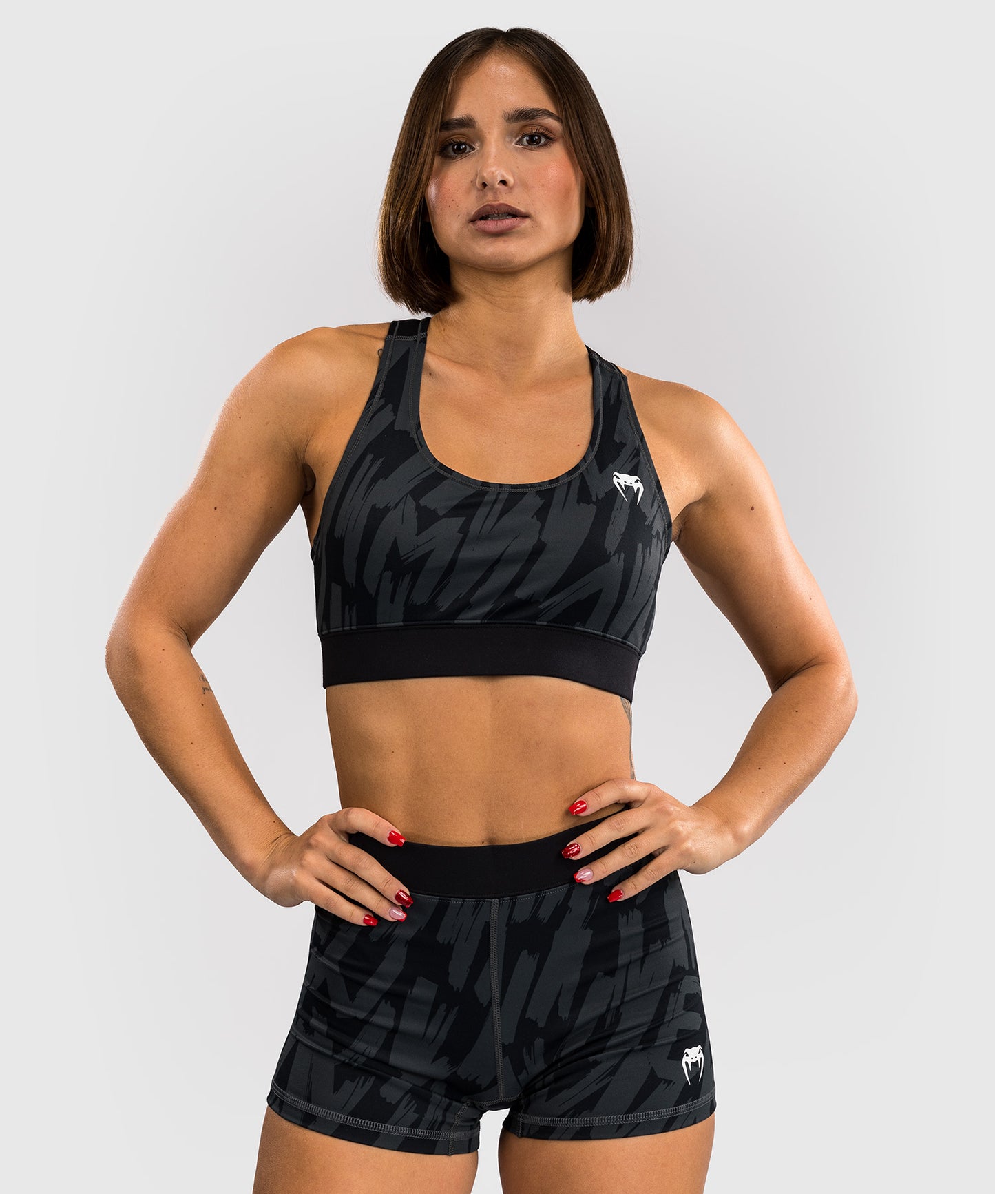 Venum Graffiti Sujetador Deportivo para Mujer - Carbón Urbano
