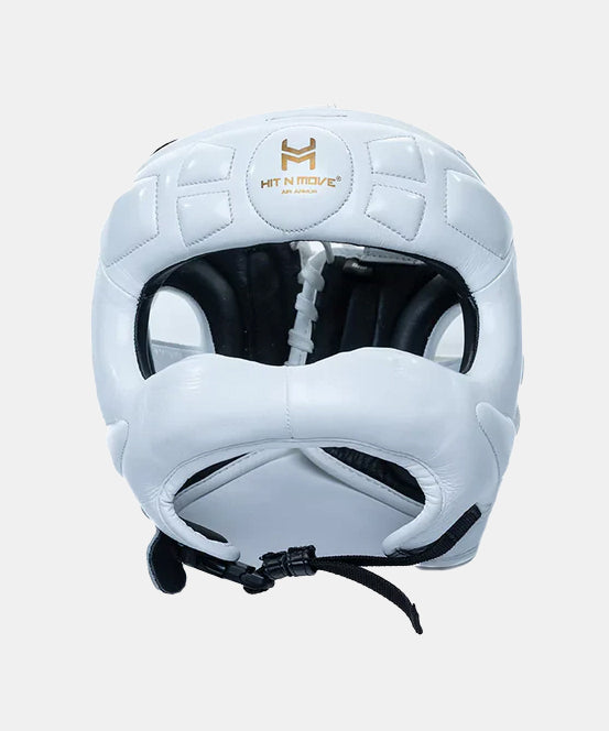 Casque de Boxe Avec Barre Hit N Move - Blanc