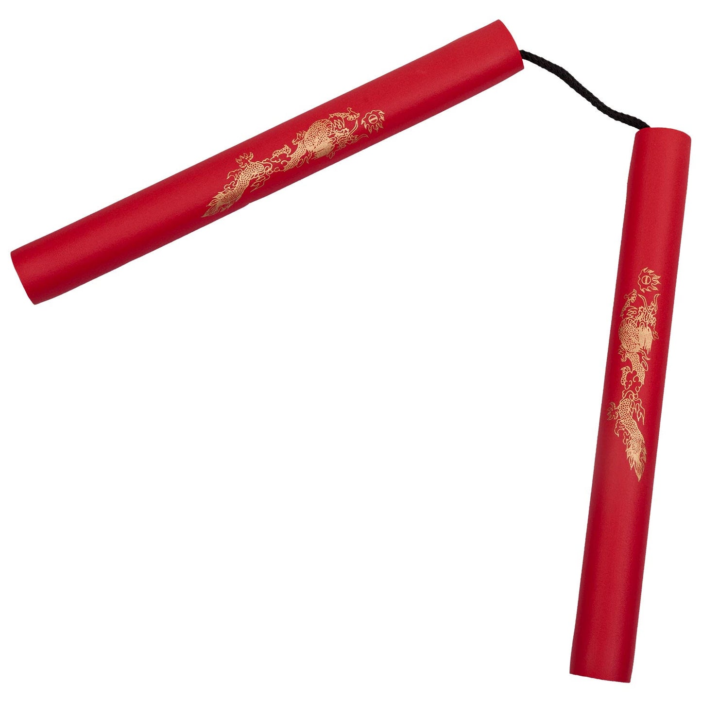 Nunchaku mousse corde Metal Boxe - Rouge