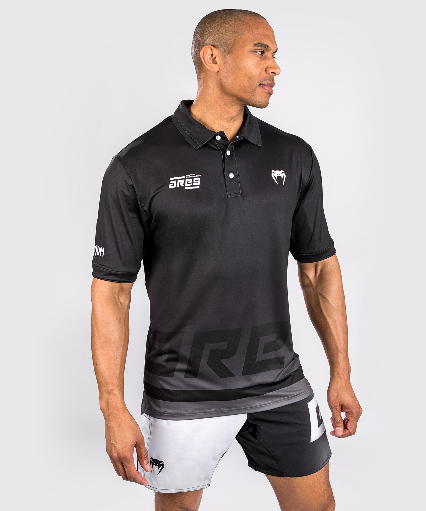 Dry Tech Polo Shirt Venum x Ares - Noir