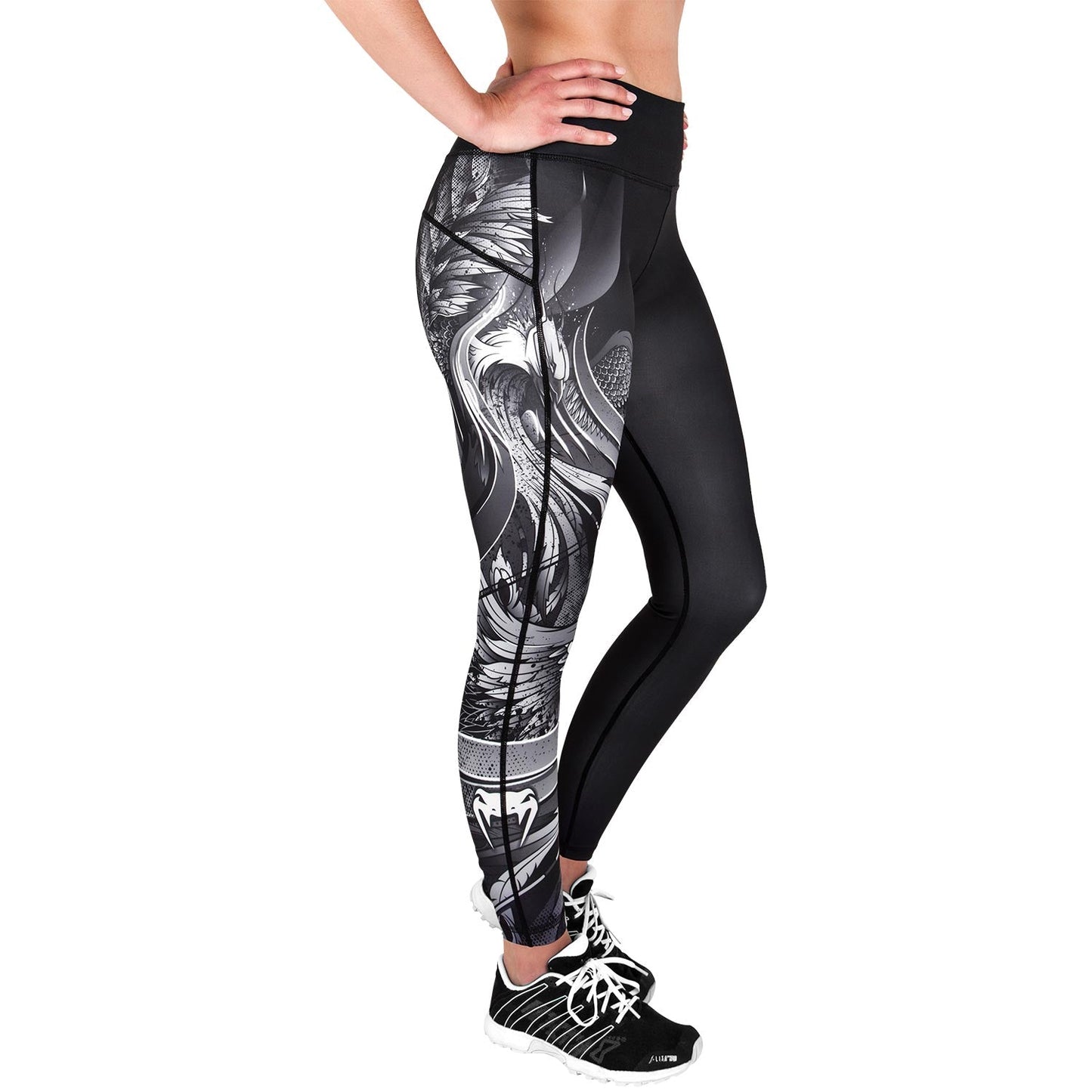 Phoenix Women's Legging - Black/White