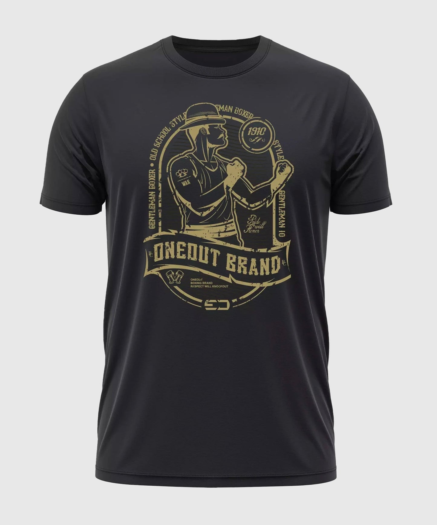 Oneout Brand Training T-shirt - Black