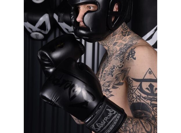 Gants de Boxe - 8 Weapons Unlimited - Noir/Noir