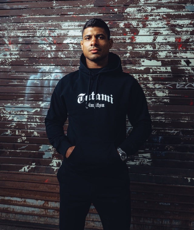 Tatami Fightwear Gothic Sudadera con Capucha – Negro
