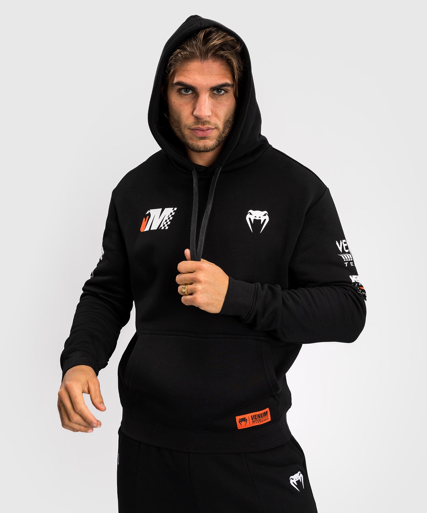 Venum Motorsport Hoodie - Deep Black
