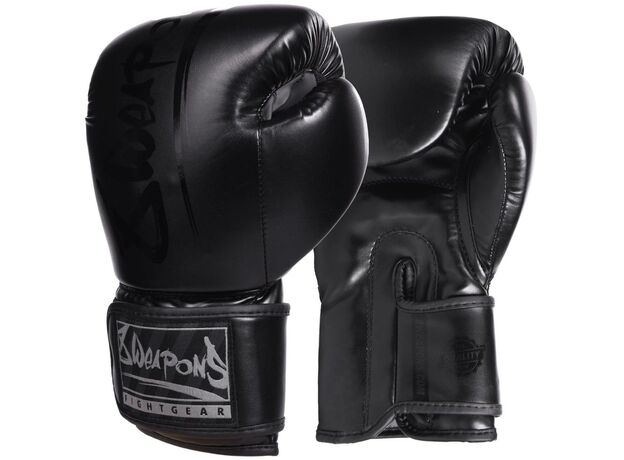 Gants de Boxe - 8 Weapons Unlimited - Noir/Noir