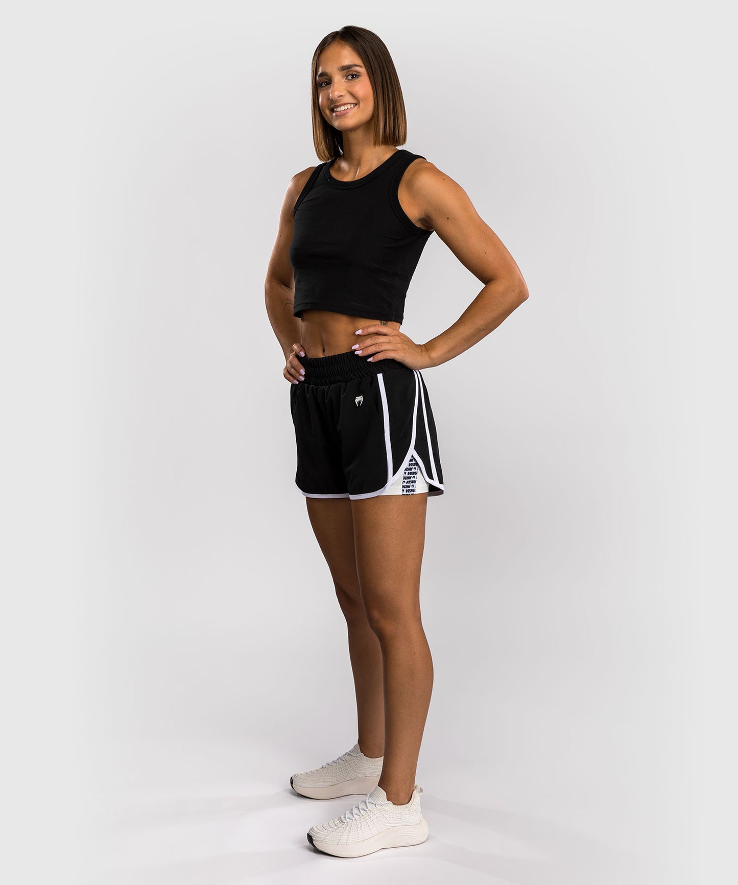 Short d'entraînement Femme Venum Twilight - Noir/Blanc