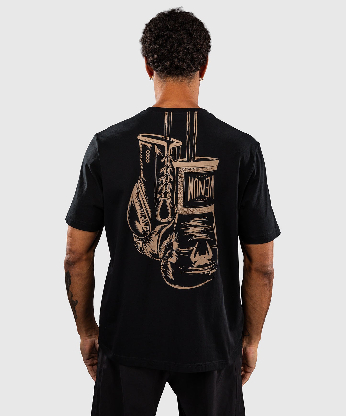 Venum Fight Icon Cotton T-Shirt - Black