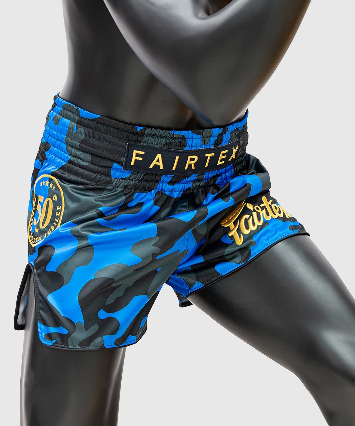 Fairtex Jubilé D'Or Solide Muay Thai Shorts - Gold