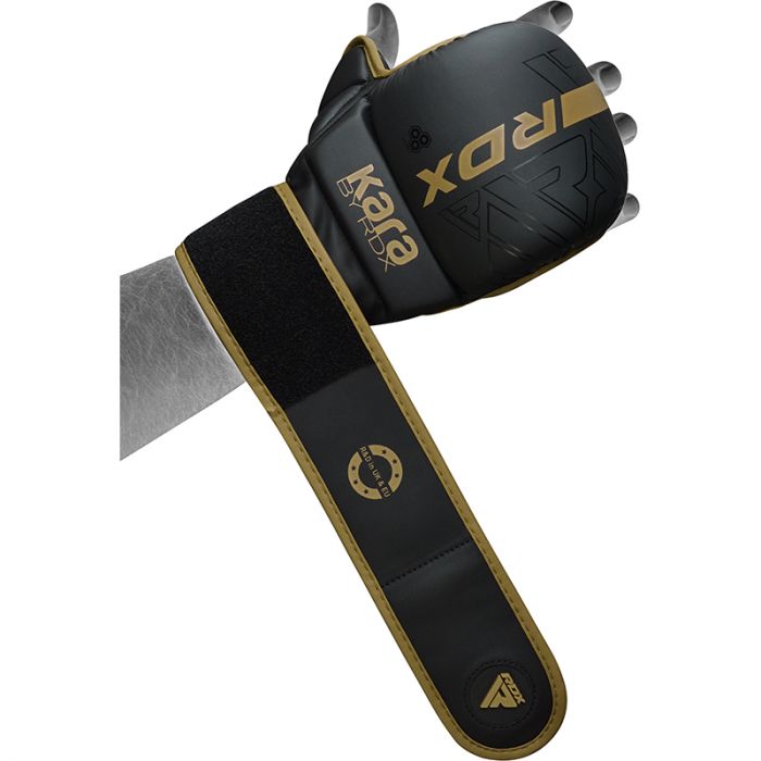 Gants de sparring MMA F6 Kara RDX - Noir/Or
