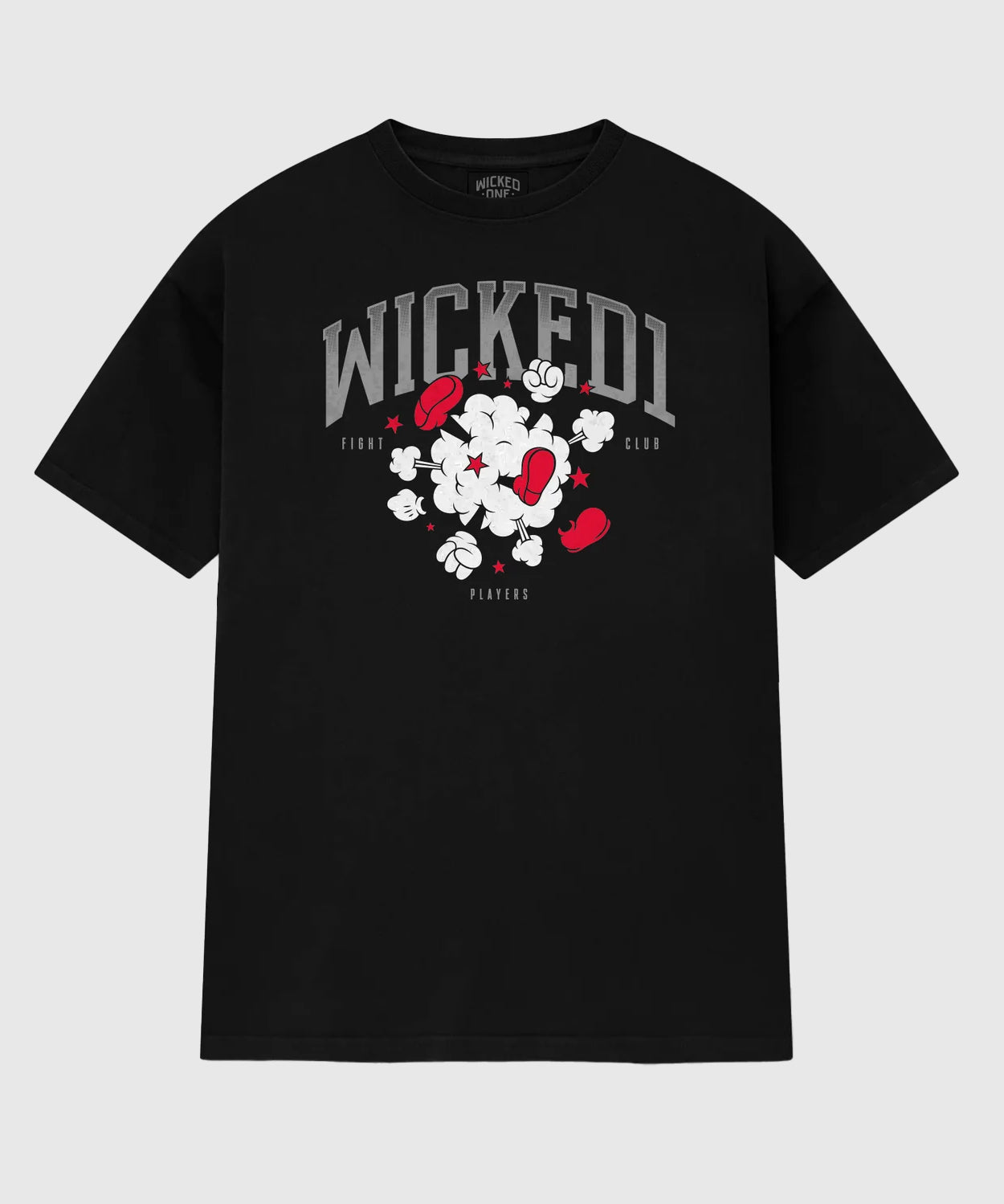 T-Shirt Wicked One Fight Club - Noir
