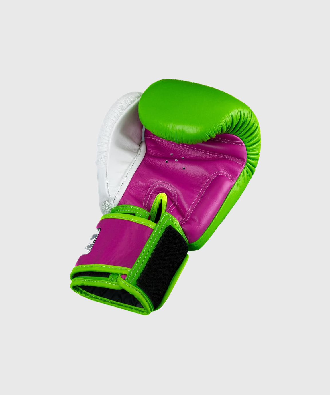Twins BGVL4 Boxing Gloves - Green/Purple/White