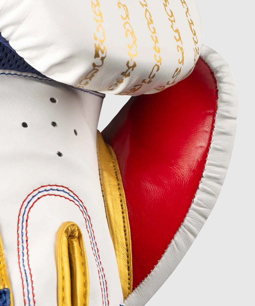 Phantom Athletics Muay Thai Limited Edition Boxing Gloves - White/Gold
