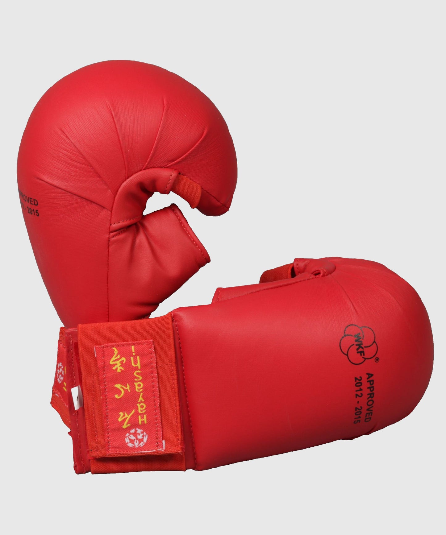 Gants de Karaté Hayashi TSUKI avec pouce - Approuvés WKF - Rouge