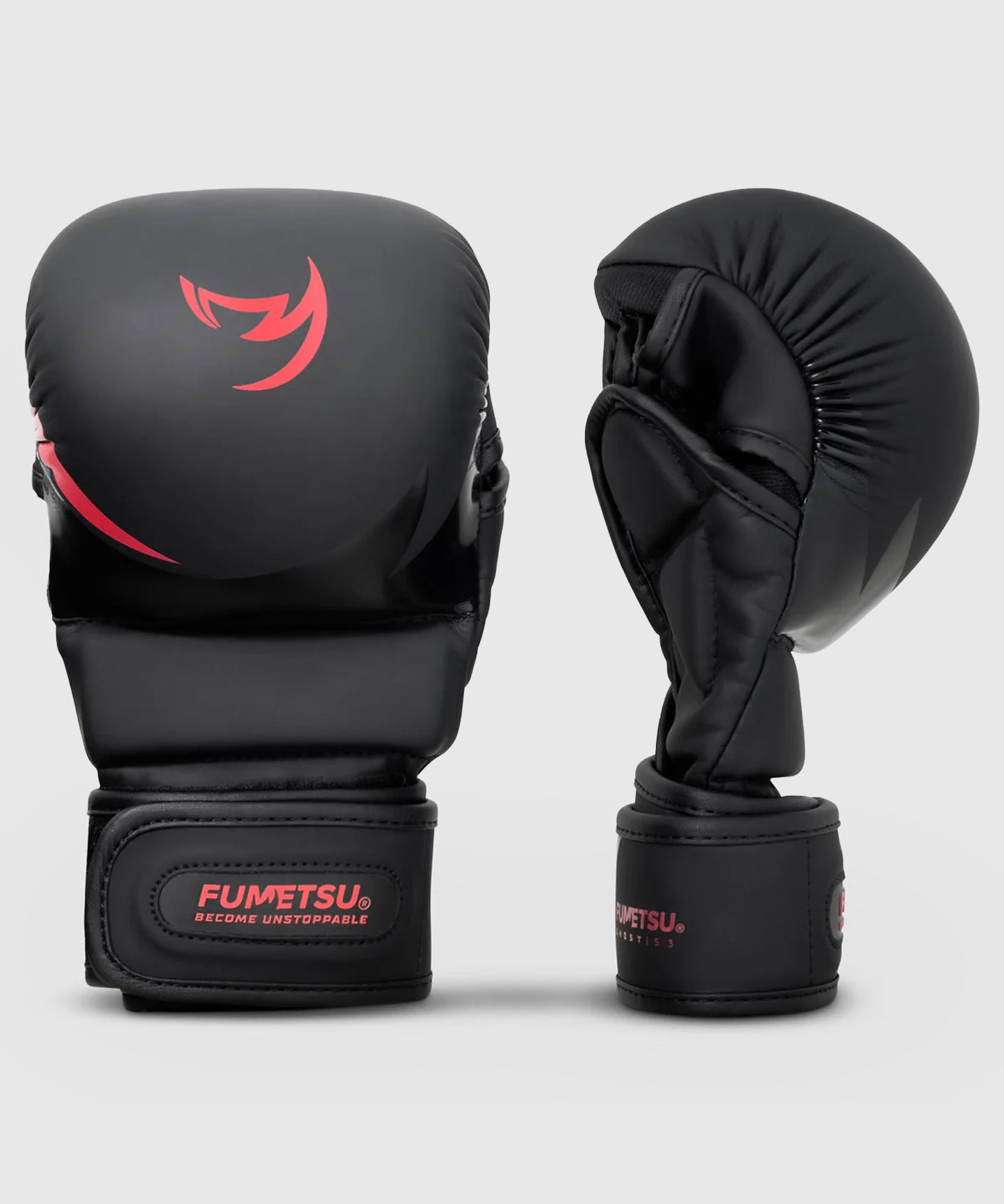 Gants de sparring MMA Ghost S3 Fumetsu - Noir/Rouge