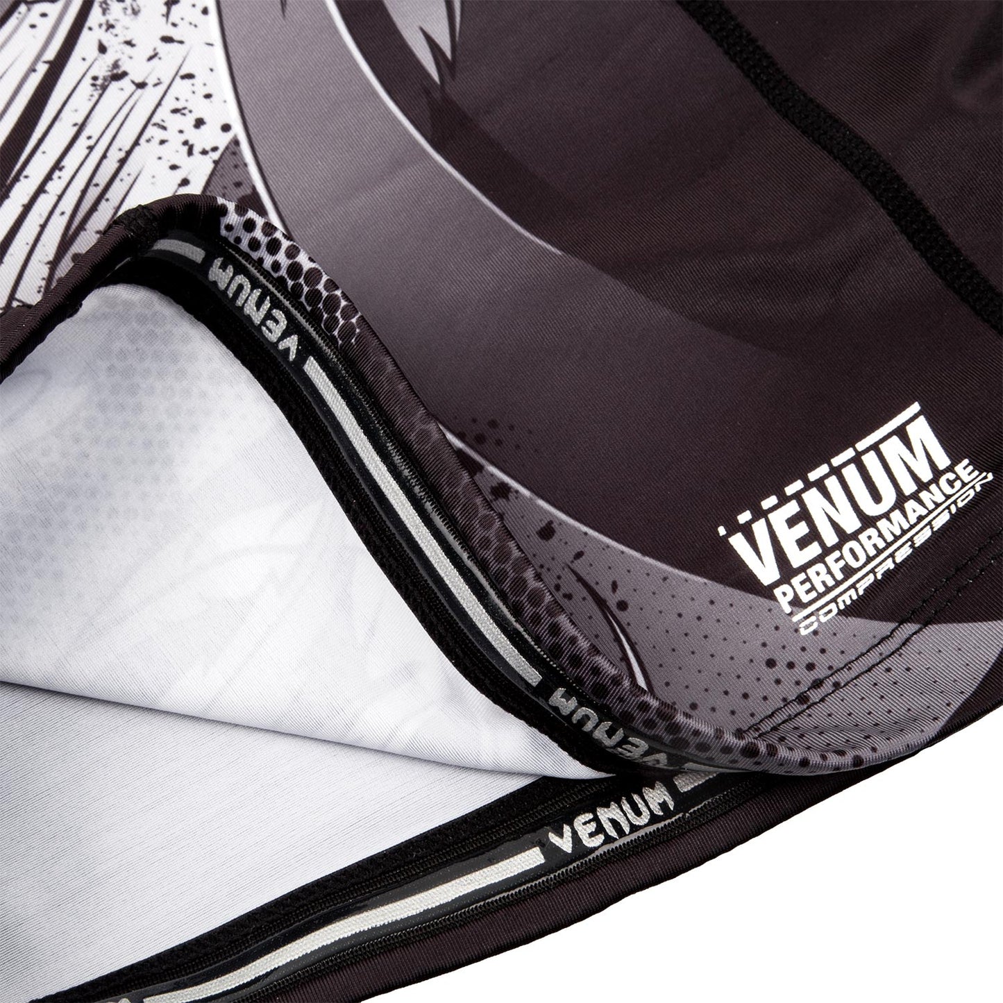 Venum Phoenix Rashguard - Long Sleeves - Black/White - For Women