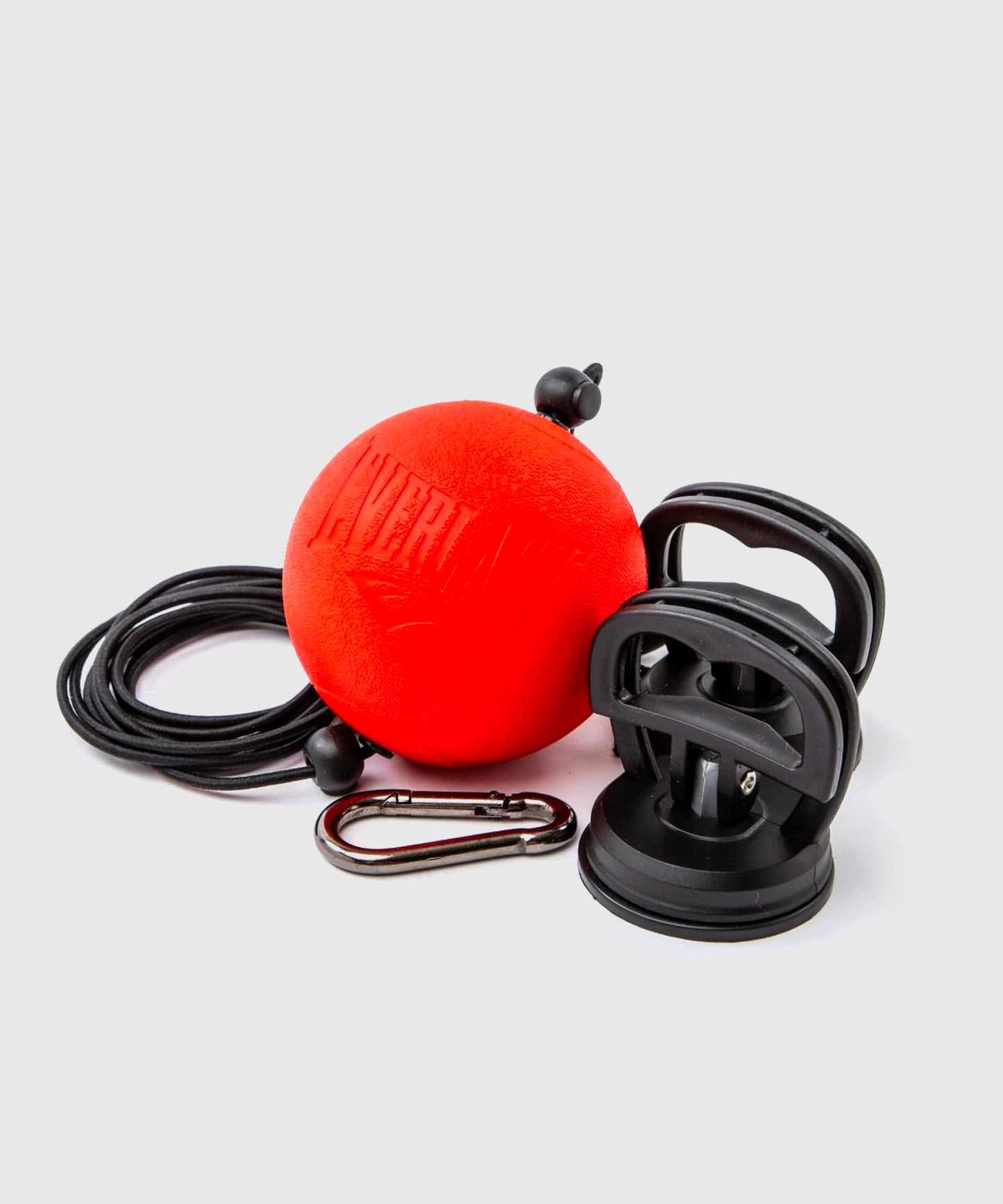Reflex Ball Double Elastique Everlast Powerlock - Rouge