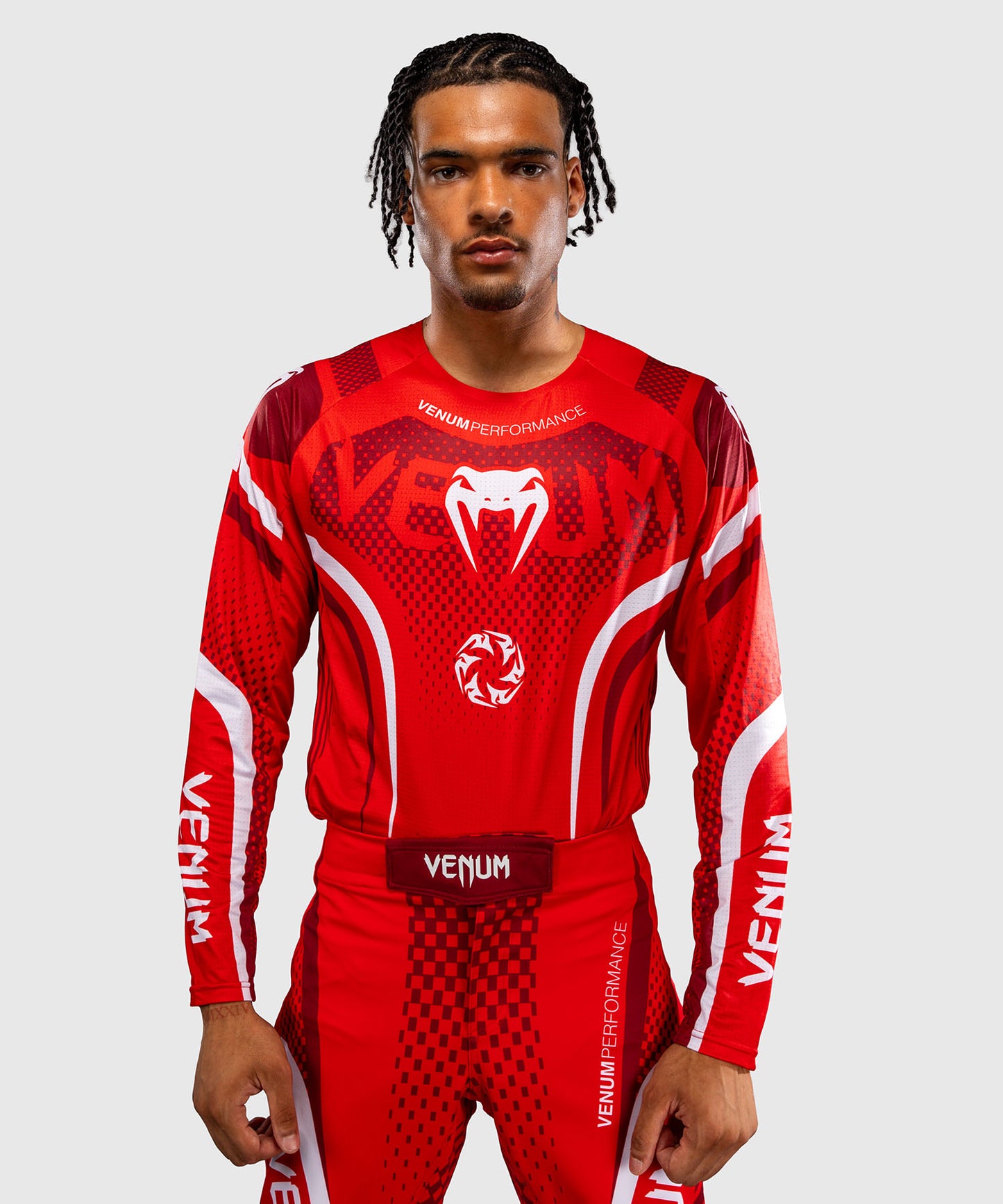 Venum MX Challenger Maglia da Motocross - Rosso