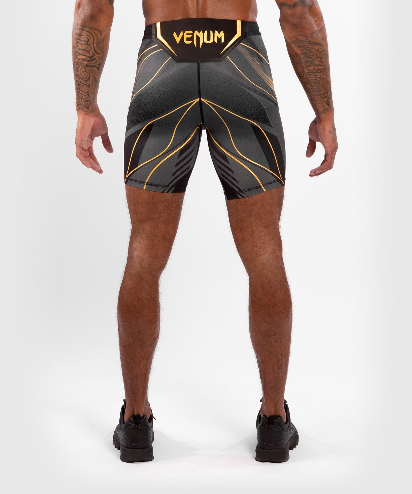 Men's UFC Venum Authentic Fight Night Compression Short - Long Cut - Champion