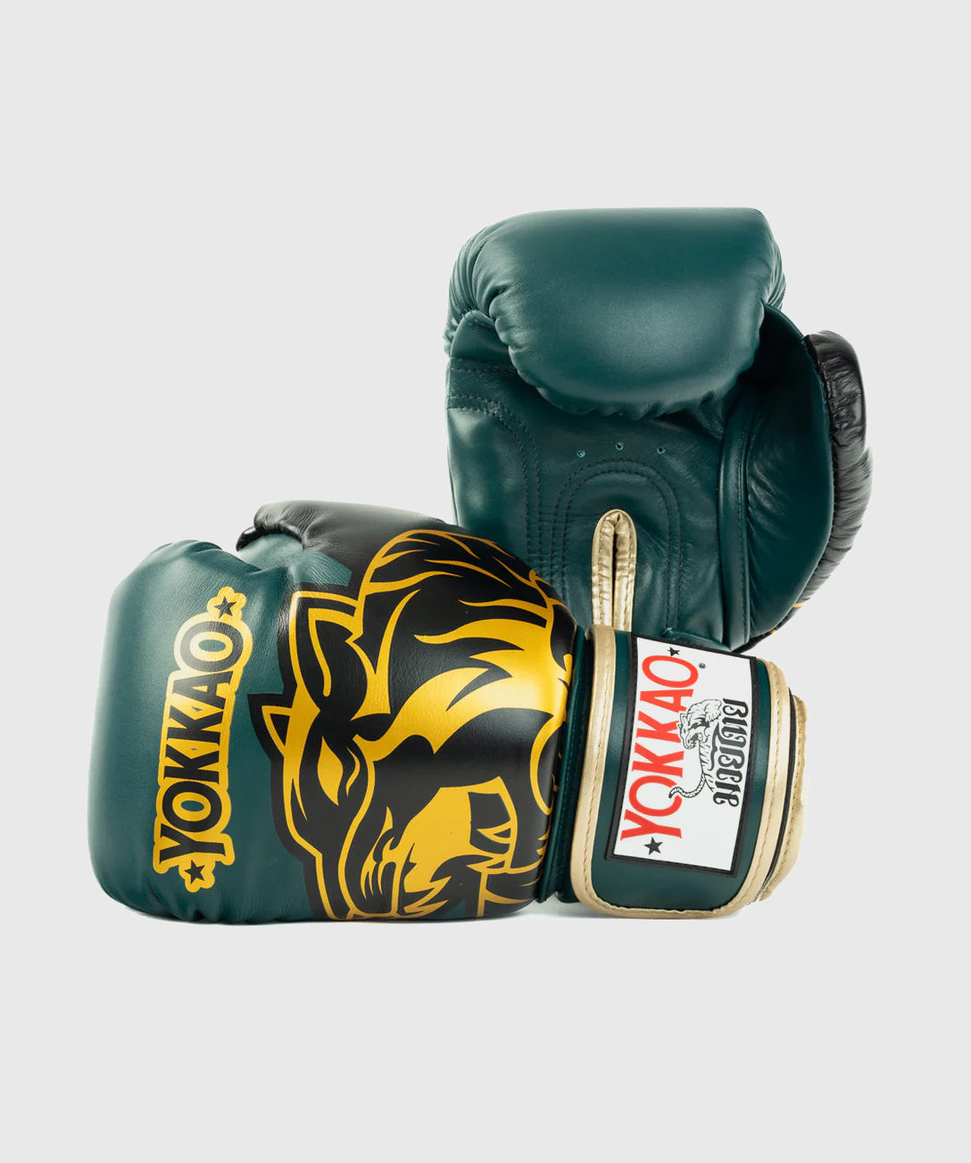 Yokkao Original Oro Guantes de Boxeo - Verde