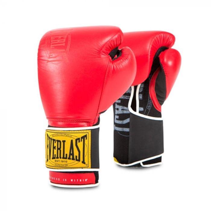 Everlast 1910 Training Boxing Gloves – Red