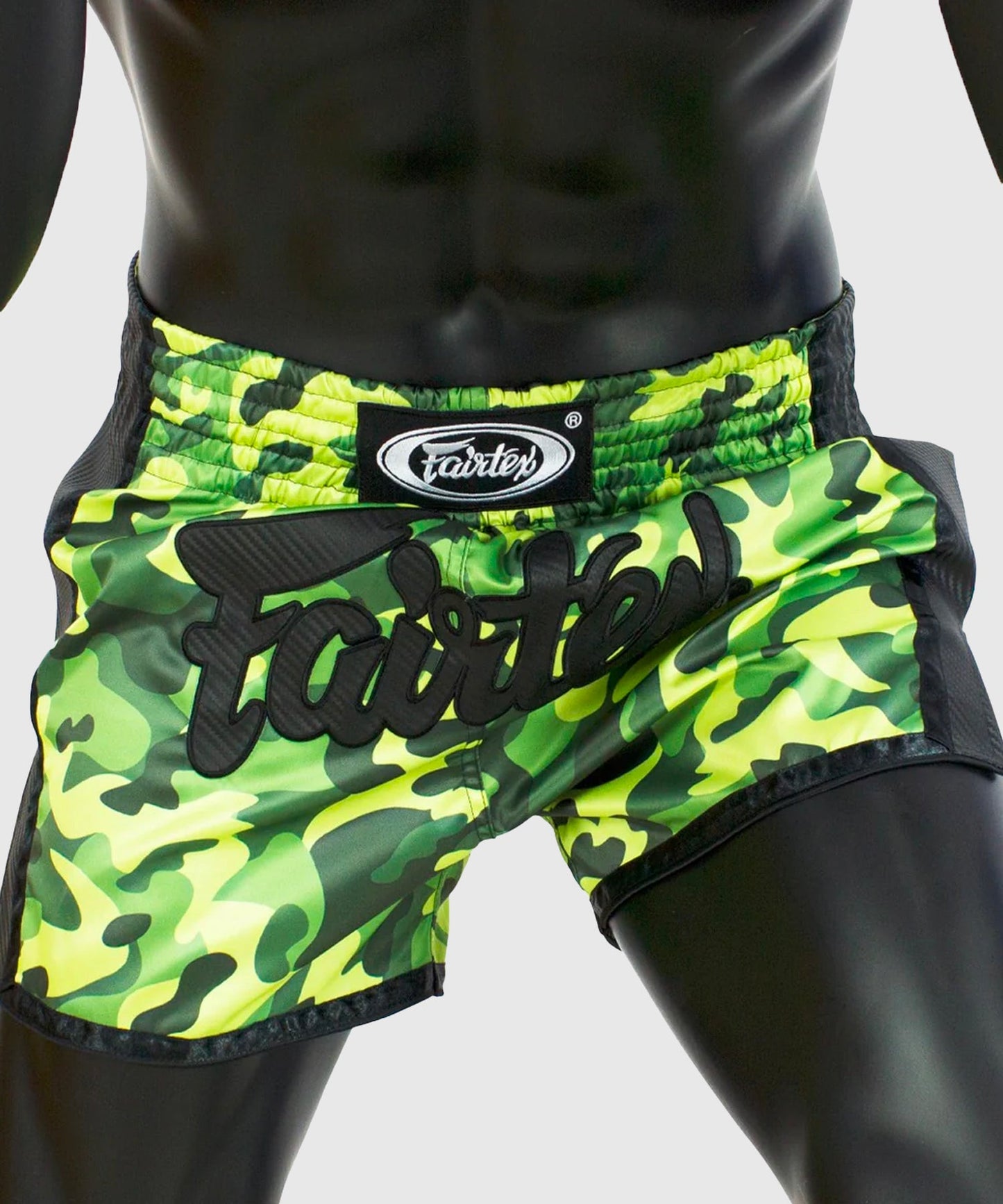 Fairtex Muay Thai Shorts - Grün/Camo