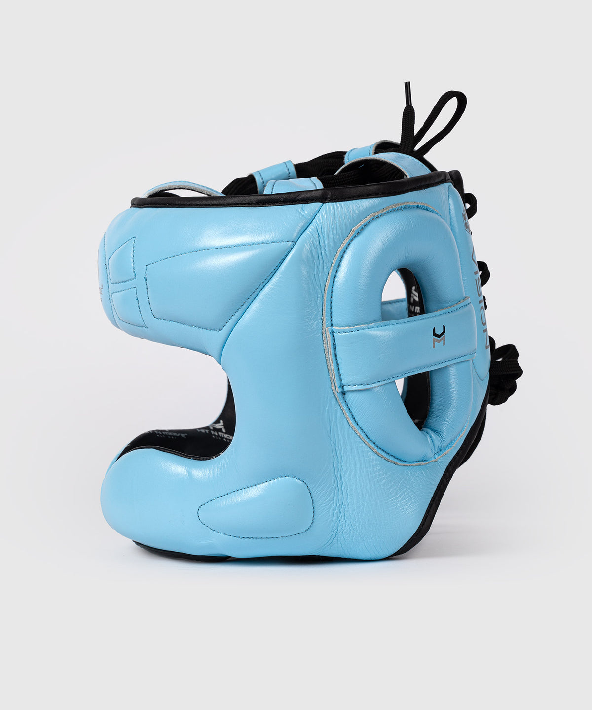 Hit N Move Casco de Boxeo con Barra - Azul Celeste