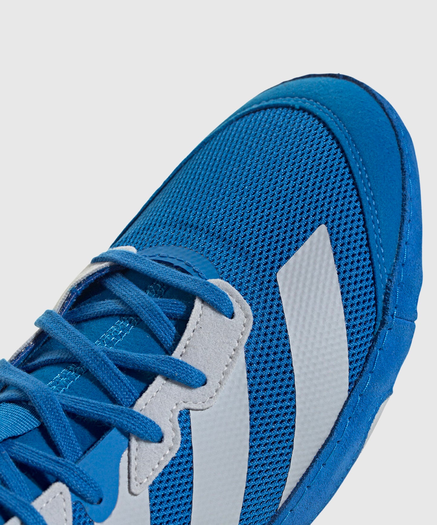 Adidas Adizero Mat Wizard 6 Calzado de Lucha - Azul/Blanco