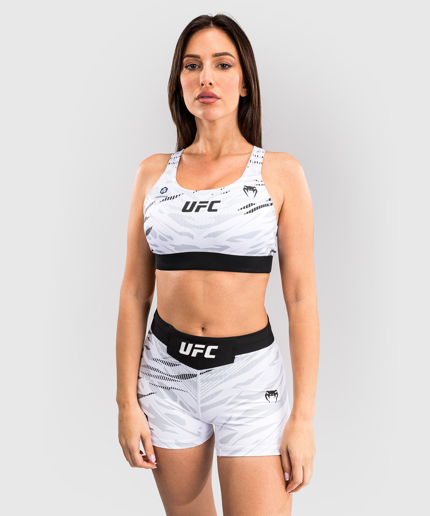 UFC Fusion by Venum Authentic Fight Night Reggiseno Sportivo per Donna - Bianco