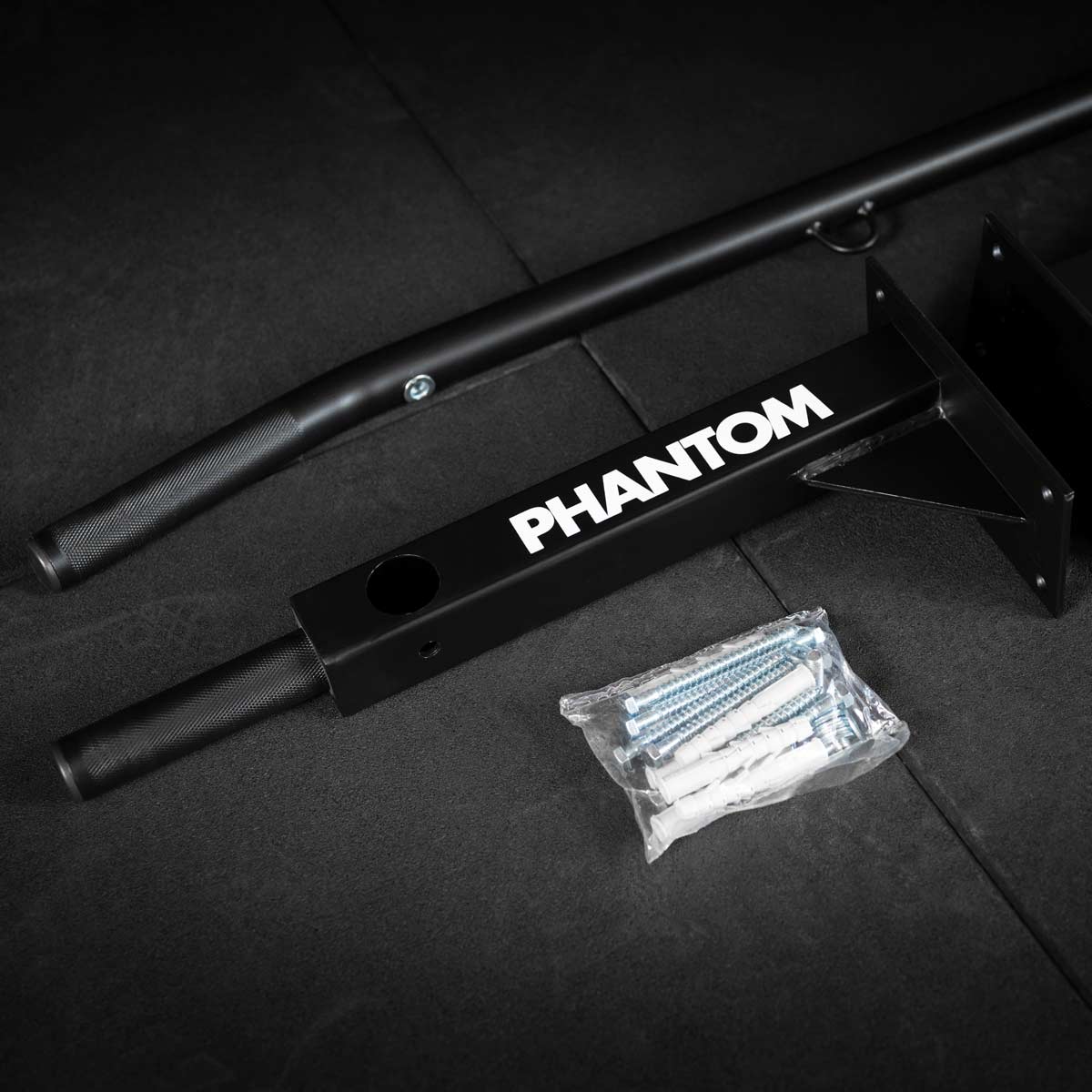 Phantom Athletics Wall Pull-Up Bar – Black