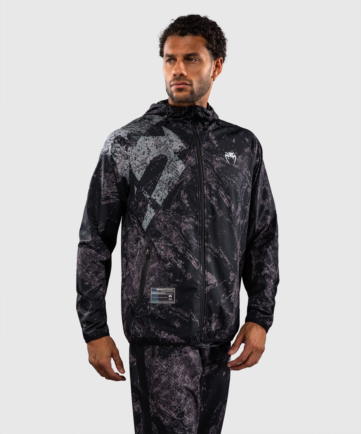 Venum Rage & Workout Trainingsjacke - Schwarz/Grau
