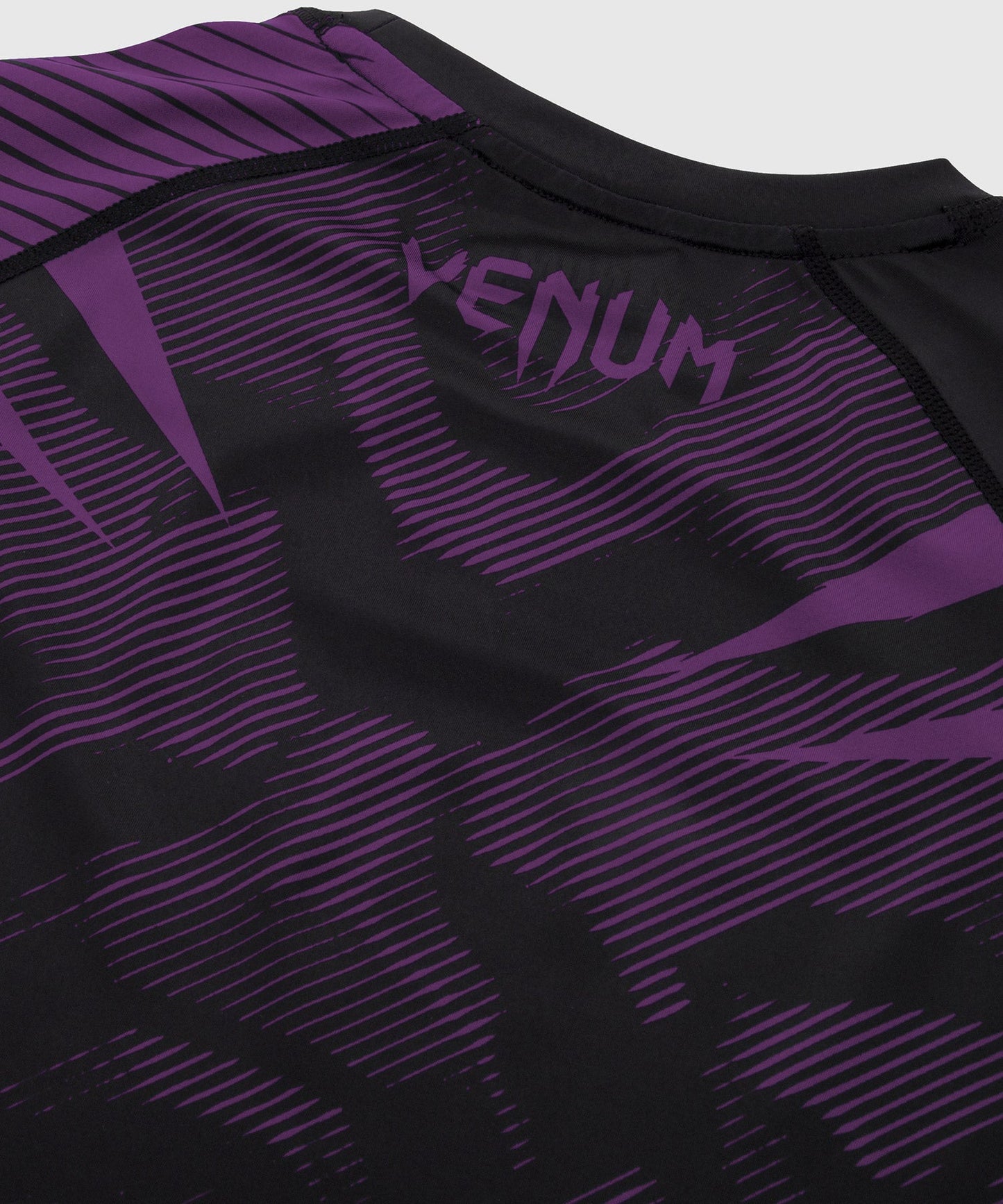 Rashguard Venum NoGi 2.0 - IBJJF Approved Long Sleeve - Black/Purple