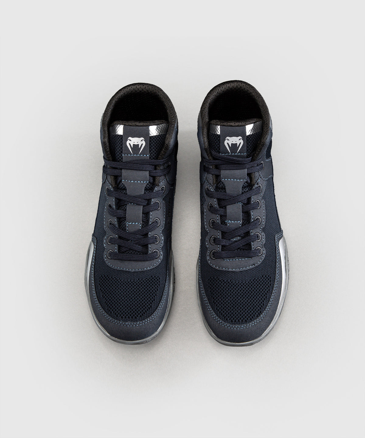 Venum Elite Wrestling Shoes - Navy Blue