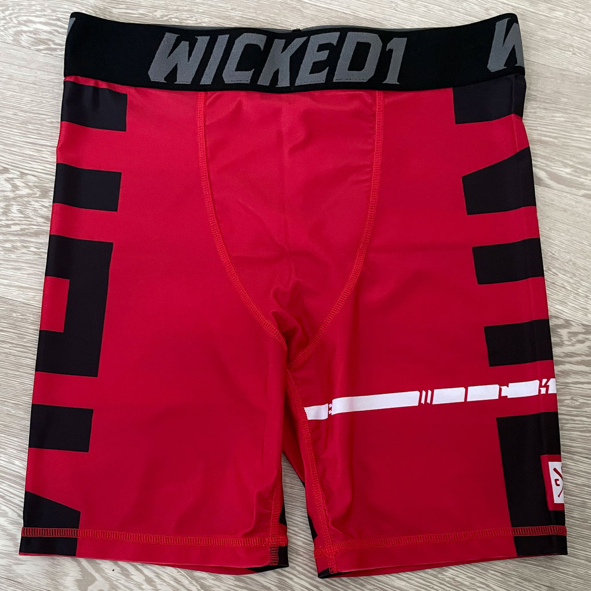 Compression Short Wicked One Klaz - Rouge