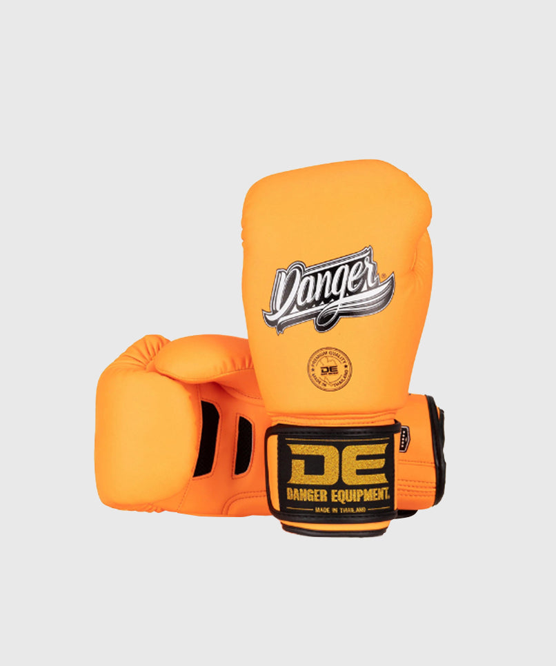 Danger Super Max Boxing Gloves - Orange