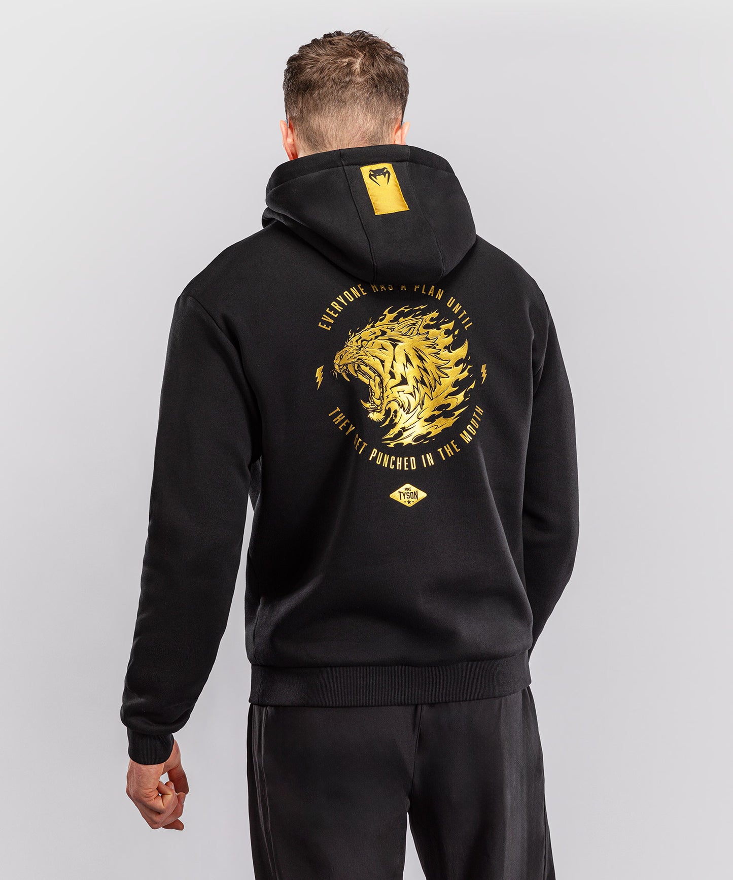 Venum x Mike Tyson Tiger Sudadera con Capucha Tiger - Negro/Oro