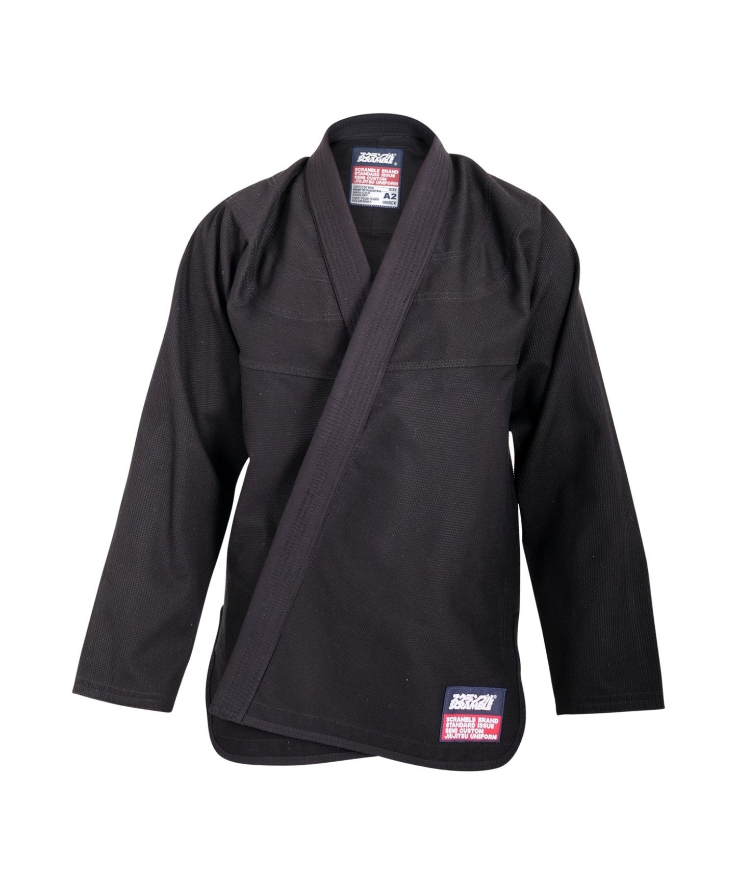 Scramble Standard Issue Kimono da JJB – Nero