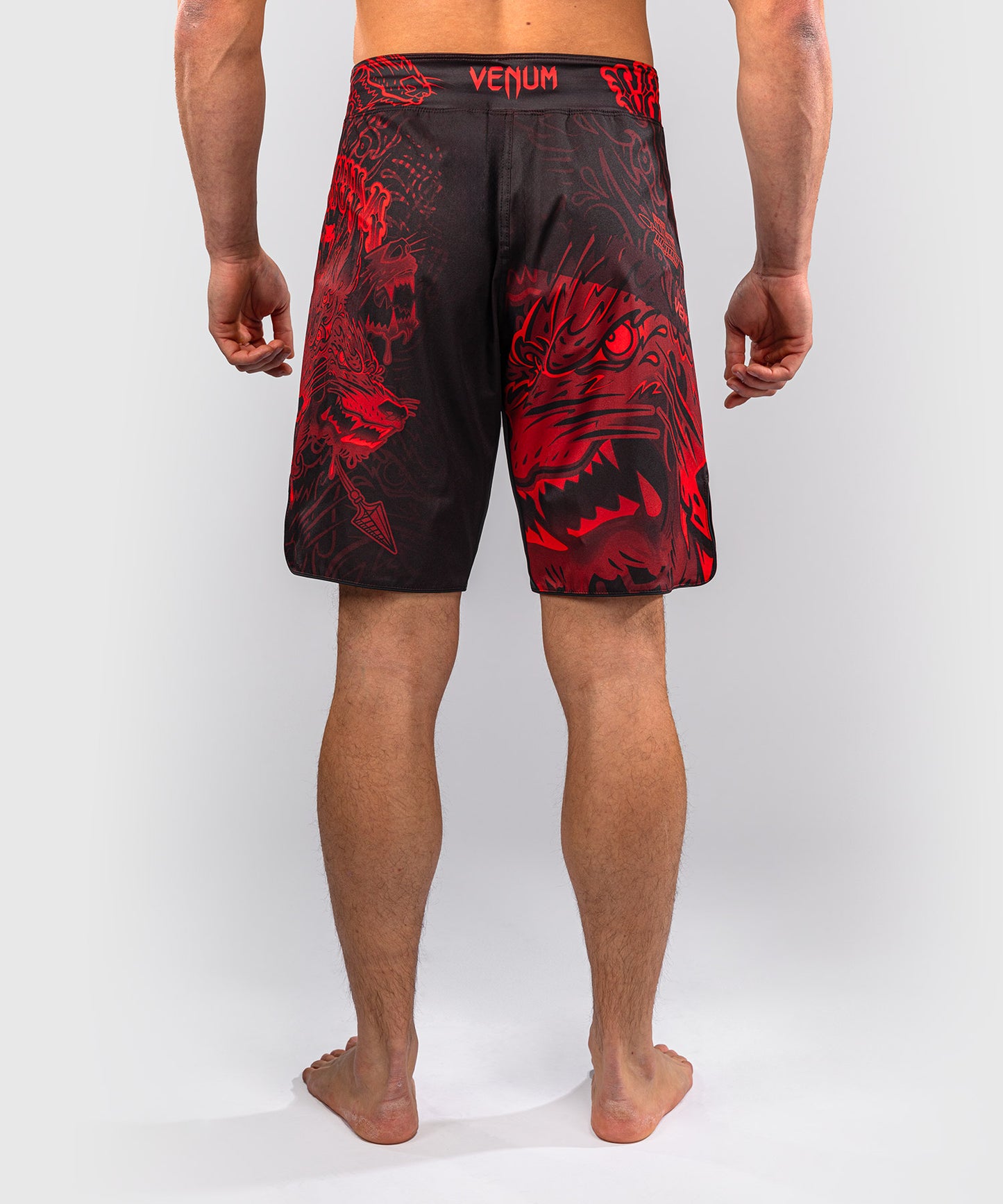 Venum Wolf Atak Fightshorts - Black/Red