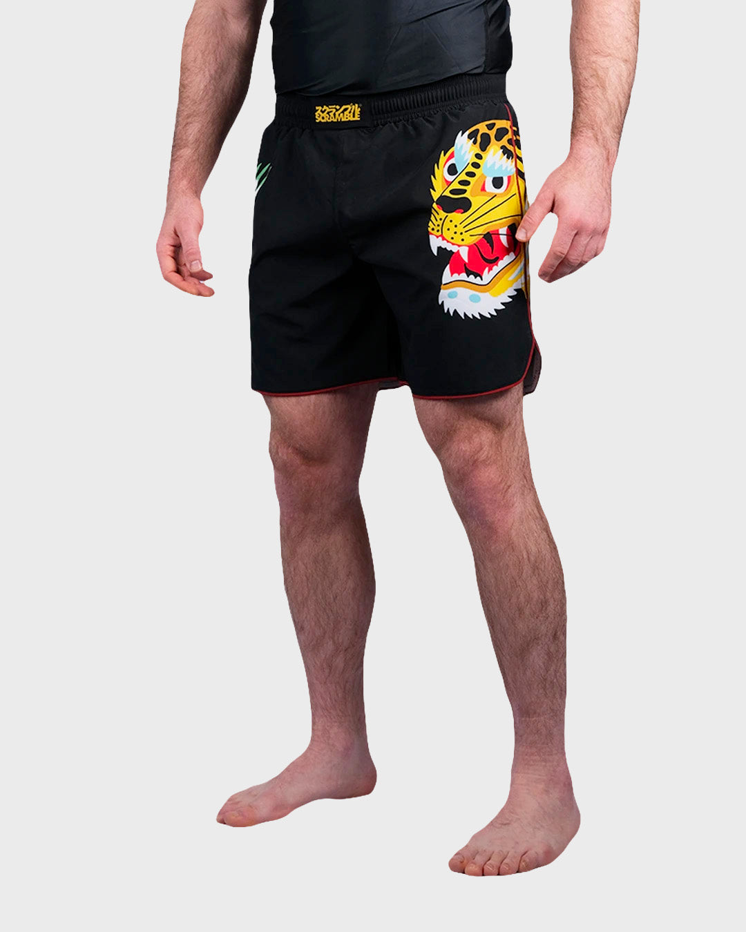 Scramble Sukajan Fightshorts - Negro