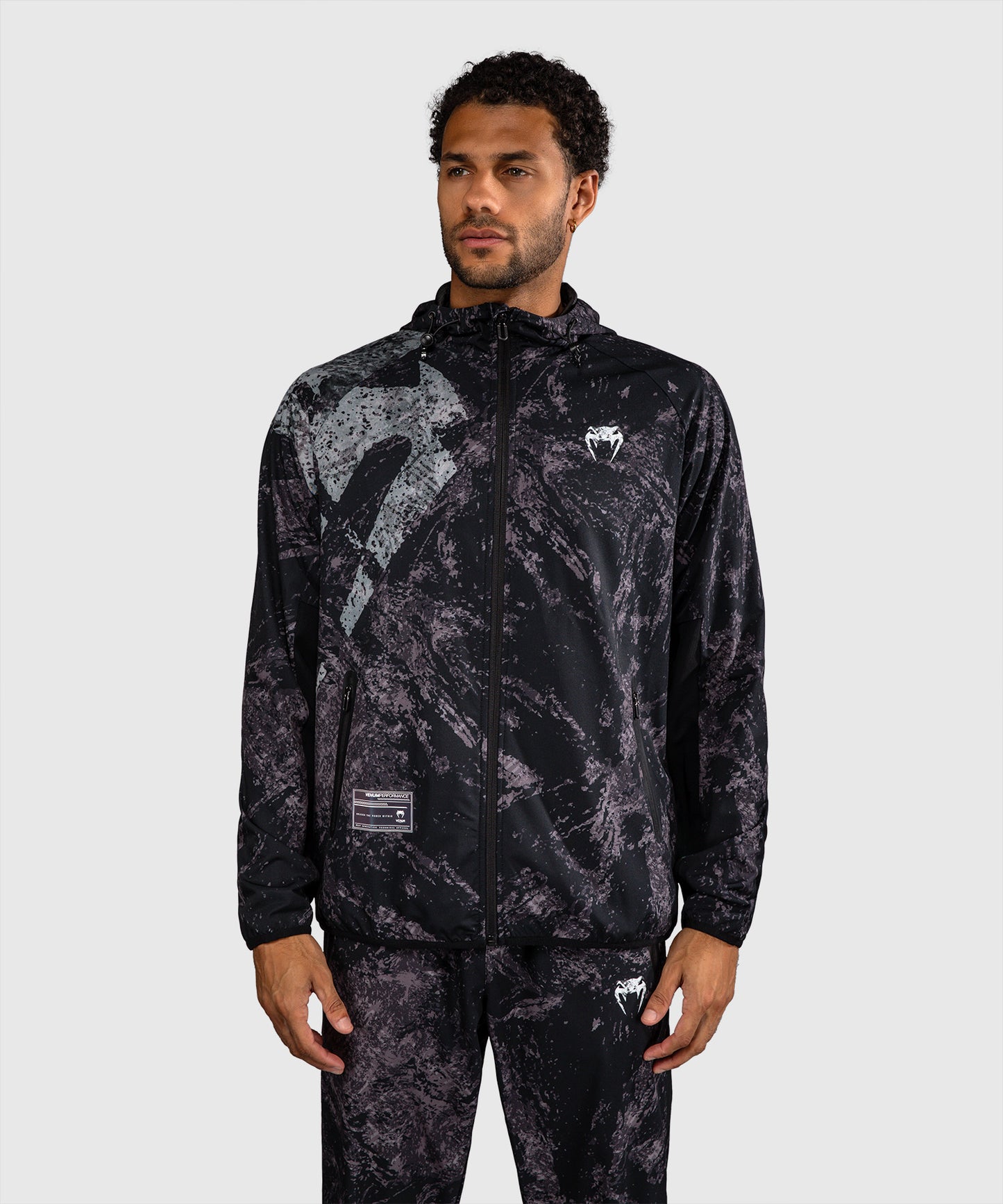 Venum Rage & Workout Trainingsjacke - Schwarz/Grau