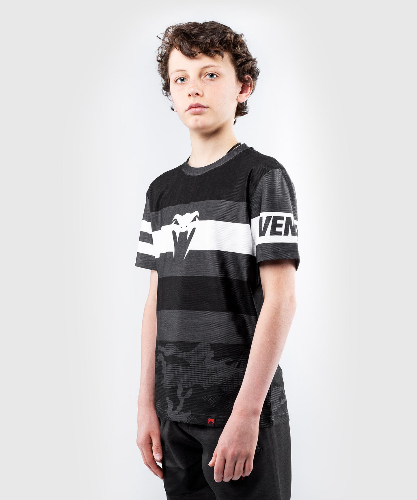 Venum Bandit Dry Tech T-shirt - for kids – Black/Grey