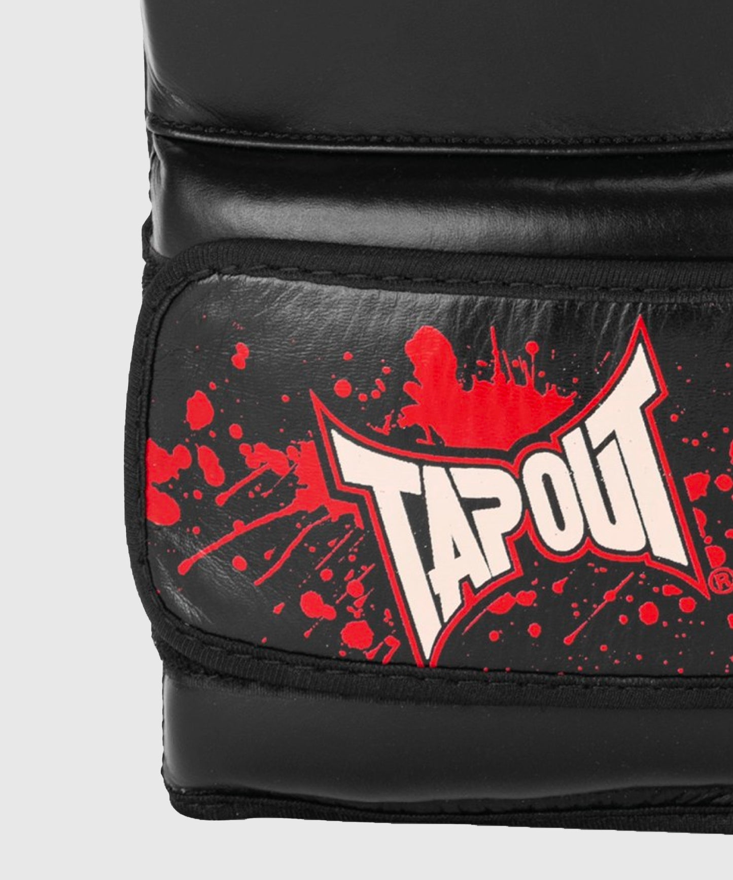 Tapout Rialto Guantes de Boxeo - Negro/Crudo/Rojo